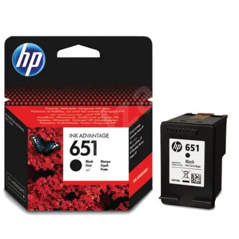 Tusz HP 651 / C2P10AE Black do drukarek (Oryginalny)